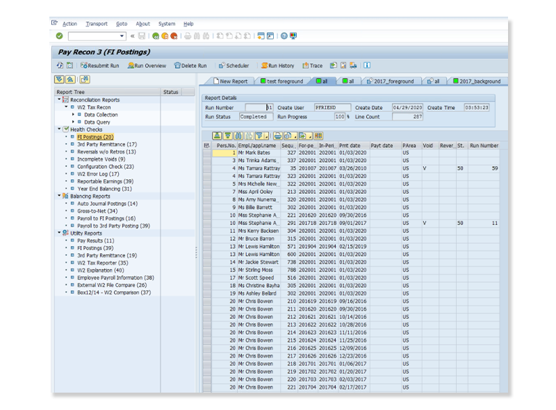 US Payroll reconciliation Reduce stress when balancing W2s and SAP FI